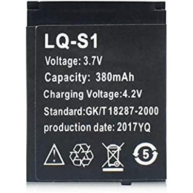 Imagem de Bateria de relógio inteligente de 3,7 V 380 mAh, LQ-S1 Bateria recarregável de polímero de íon de lítio Dz09, 1 peça