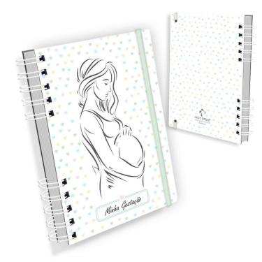 Imagem de Planner Da Gestante - Diário Da Minha Gestação - Capa Colors