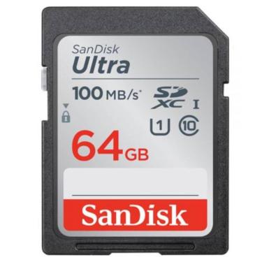 Imagem de Cartão Sd Ultra 64Gb 100Mb`S Sandisk