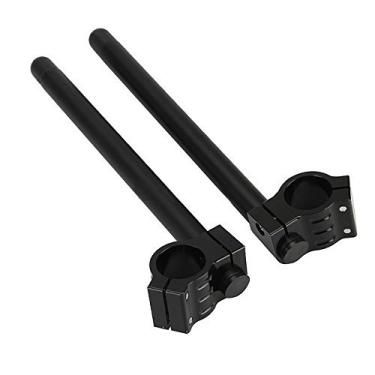 Imagem de Barras de alça de garfo de encaixe da HANSWD para guidão regular CNC Riser para Honda Suzuki Yamaha 1969-1982.HANSWD 35mm HANSWD089