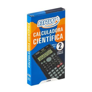 Imagem de Calculadora Científica Brw 240 Funções - Preta