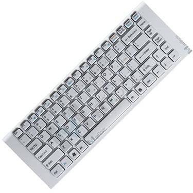 Imagem de Teclado Sony Vaio Vpc-ea24fmb Vpc-ea24fmp Vpc-ea25fx Branco