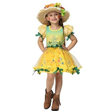 Imagem de Vestido de Festa Junina Infantil Espiga de Milho 2 á 10 anos (P - 2)