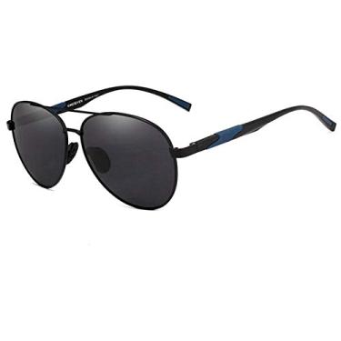 Imagem de Óculos de Sol Masculino Classico Aviador Militar Kingseven Polarizados NF-7228 (C2)