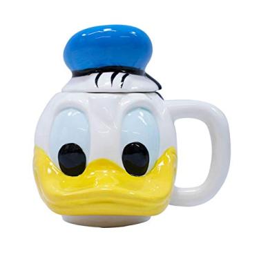 Imagem de Caneca Porcelana Rosto Pato Donald 470 Ml - Disney