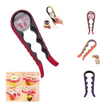 Imagem de Abridor De Tampa Pote Vidro Conserva Frasco Abre Fácil