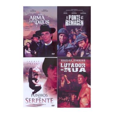Imagem de UMA ARMA PARA DEUS, A PONTE DE REMAGEN, PUNHOS DE SERPENTE, LUTADOR DE RUA
