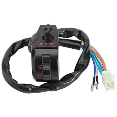 Imagem de YOFMOO Interruptor esquerdo de farol baixo de luz de seta de controle de seta para moto suja ATV Suzuki Yamaha Kawasaki Kymco Polaris Universal 520 450 530 500 wr wrf xr 600 650 dr drz 7/20.3 cm
