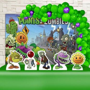 Imagem de Kit Festa Ouro Plants Vs. Zombies - Impakto Visual