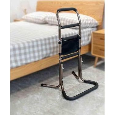 Imagem de Suporte de grades de cama para auxiliar na mobilidade e na vida diária, alturas ajustáveis, segurança, suporte para cadeira, para idosos, deficientes, grávidas (cor: B)