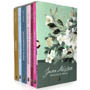 Imagem de Box Com 6 Livros - Jane Austen - Principais Obras -  Pé Da Letra