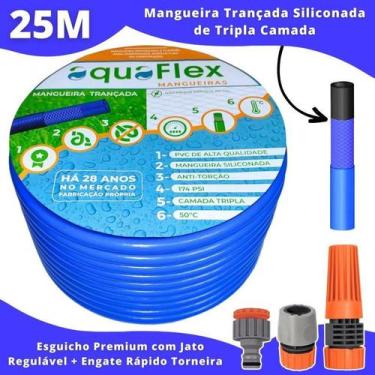 Imagem de Mangueira Aquaflex 25M - Pvc Resistente E Flexível