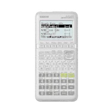 Imagem de Casio Calculadora gráfica branca fx-9750GIII (fx-9750GIII-WE), 4 pilhas AA necessárias. (incluídas)
