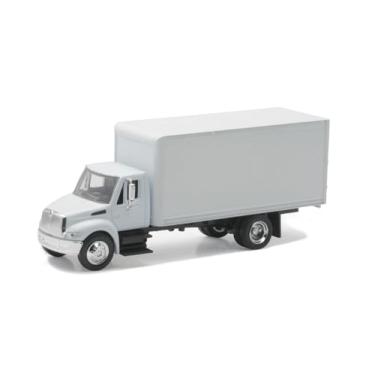 Imagem de NewRay Caminhão Baú Internacional 4200 Branco 1/43 Escala, Cabine Metal, Plástico Impacto Alto, Portátil, Unissex