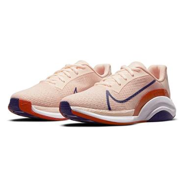 Imagem de Nike Tênis de corrida feminino ZoomX Superrep Surge, Matiz carmesimão/laranja equipe/Crimson Bliss/Concord, 6
