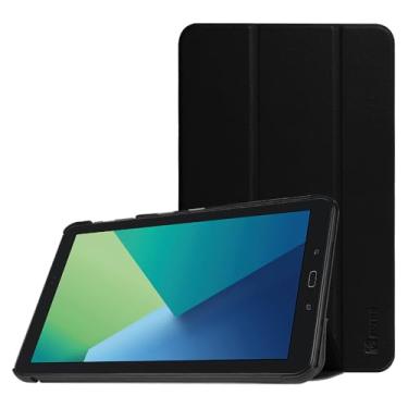 Imagem de Fintie Capa fina para Samsung Galaxy Tab A 10.1 com S Pen 2016 – Capa protetora ultraleve com suporte hibernar/despertar automática para Galaxy Tab A com S Pen 10,1 polegadas (SM-P580/SM-P585), preta