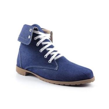 Imagem de Bota Coturno Feminina Clássica Eliane em Napa-Feminino