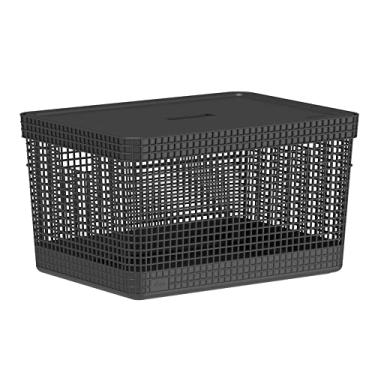 Imagem de CESTO GRID COM TAMPA 20 L