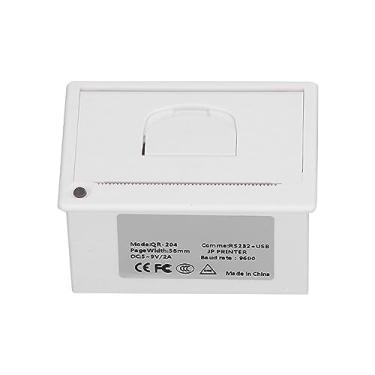 Imagem de Impressora de Etiquetas Térmicas, Impressora Térmica Incorporada de 58 Mm USB RS232 Máquina de Impressão de Tipo de Linha de Interface para Recibo de Envio de Etiquetas, Tinta de
