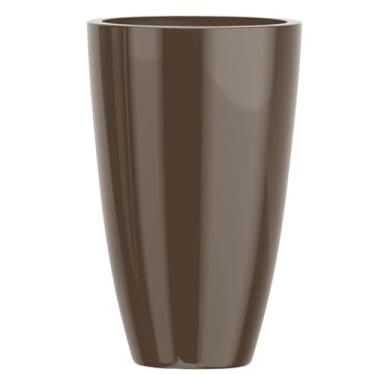 Imagem de Vaso Plantas Decorativo Fibra De Vidro Grande 70cm Roma M (Bronze)