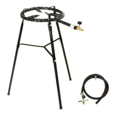 Imagem de Fogão Paellera Fogareiro P/ Panela Paella Queimador Simples - ROA - Qu