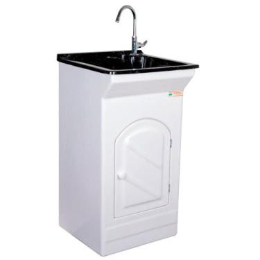 Imagem de Tanque de Lavar Roupas 20 Litros Fiberblu Fibertanque Branco