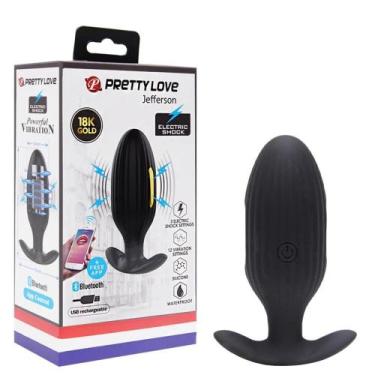 Imagem de Plug Anal Vibro Jefferson Aplicativo Pretty Love Sexy Import