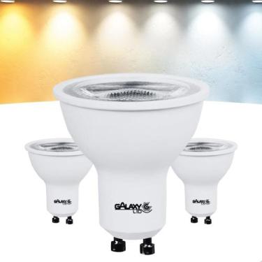 Imagem de Lâmpada LED Dicroica MR16 4,8W 2700K - 4000k - 6500k Bivolt - Galaxy