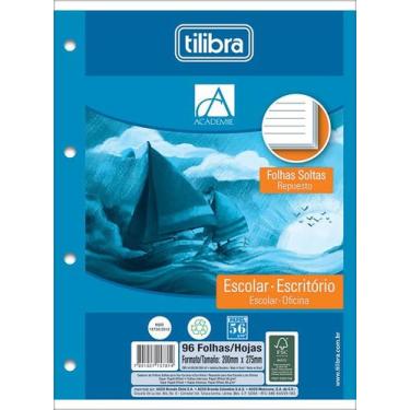 Imagem de Refil fichario 096 tilibra academie