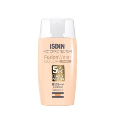 Imagem de ISDIN Fusion Water 5 Stars FPS50 Color Clara - Protetor Solar Facial c