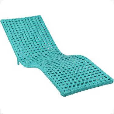 Imagem de Espreguiçadeira Cadeira Alumínio Trama Dupla Piscina Bogotá - Fexx Fib