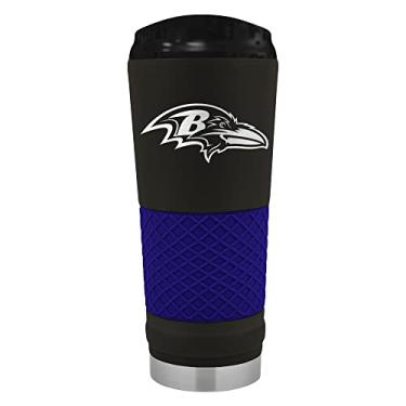 Imagem de Great American Products Baltimore Ravens Copo colorido da equipe de 680 g