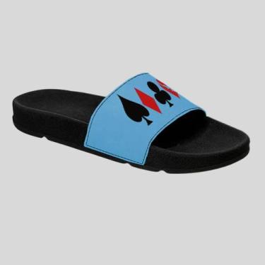 Imagem de Chinelo Slide Adulto e Infantil Desenho Kids Confortável Estampado Car