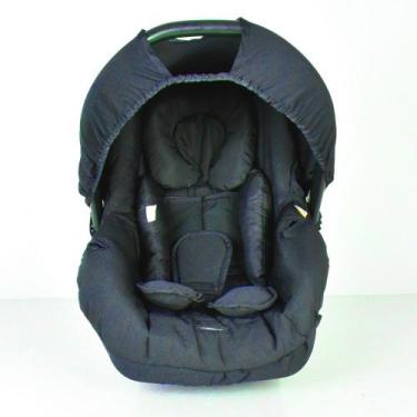 Imagem de Kit capa de bebê conforto e redutor - azul marinho - ALAN PIERRE BABY