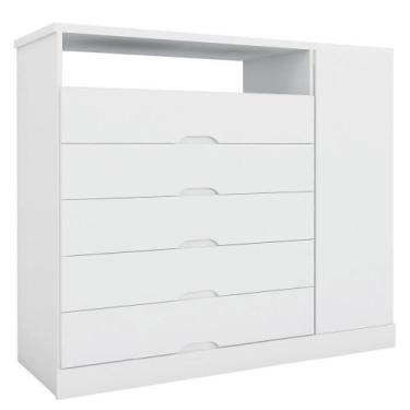 Imagem de Cômoda Portugal 5 Gavetas com Sapateira - MadeMarcs - MadeMarques, Bra