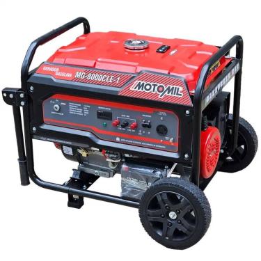 Imagem de Gerador de Energia á Gasolina 7000W - Monofásico - 110/220V - MG-8000CLE-1 - Motomil