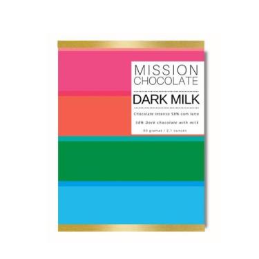 Imagem de Chocolate 61% Dark Milk Mission Chocolate 60g