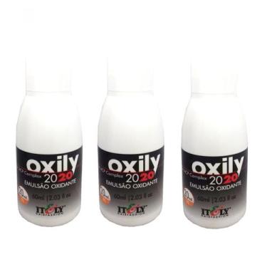 Imagem de Kit com 3 - Água Oxigenada Itely 6% 20 volumes 60ml