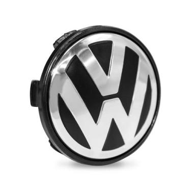 Imagem de Calota Meio Roda Gol G5 Para Rodas KRMAI / WSW Com Emblema - DCAPS