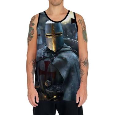 Imagem de Camiseta Regata Cavaleiros Templários Cruzadas Armaduras 8 - Enjoy Sho