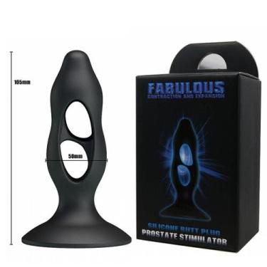 Imagem de Plug Anal em Silicone com Sistema de Contração e Expansão - Aphrodisia