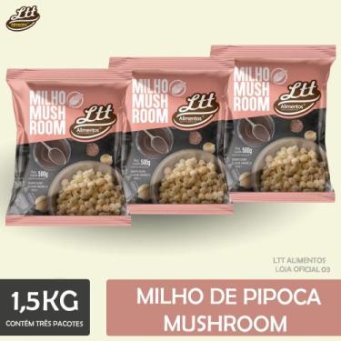 Imagem de Milho Mushroom Especifico Para Pipoca Gourmet Super Grão LTT 1,5K - Lt