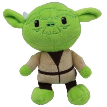 Imagem de Star Wars Brinquedo de pelúcia para animais de estimação com boneco de Yoda | Brinquedo macio para cães de Star Wars | Grande | Adoráveis brinquedos para todos os cães, produto oficial de Star Wars para animais de estimação