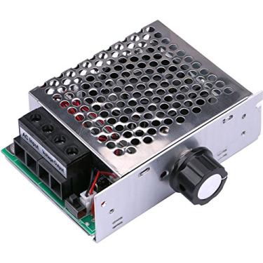 Imagem de Yeeco Ac 110v 10000w scr regulador de tensão eletrônico controle de velocidade do motor termostato que governa dimmer