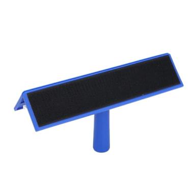 Imagem de Conjunto Giratório de Suporte de Lixa para Drywall, Ferramenta Profissional de Polimento de Massa de Canto Interno, Design de Lixa Flocada para Alisar o Teto Parede