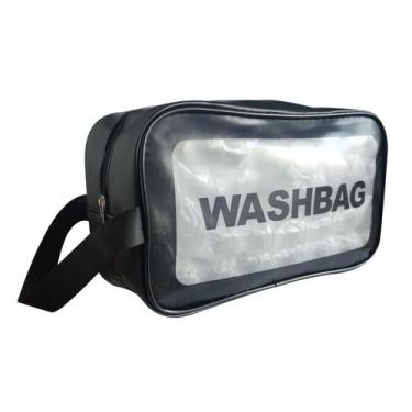 Imagem de Necessaire de PVC Grande Organizador De Malas de Viagem Com Zíper - Ne