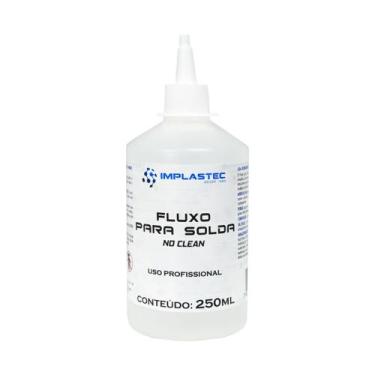 Imagem de Fluxo De Solda Liquido No Clean 250ml Incolor Implastec