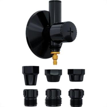Imagem de Adaptador Para Filtro De Agua Blukit 6Em1 Com Registro Preto 310907-21