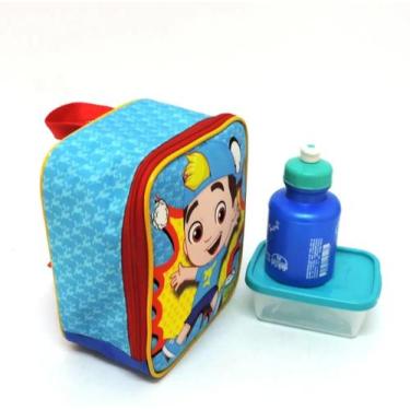 Imagem de Lancheira Térmica Escolar Luccas Neto Infantil Potes Alças - Rocie