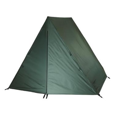 Imagem de NTK, Barraca de Camping Canadense 3 Pessoas Estrutura em Aço e Poliéster, Verde